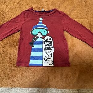 Boys little Mark Jacobs, long sleeve shirt.